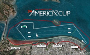 SF 2013 America's Cup Race Course